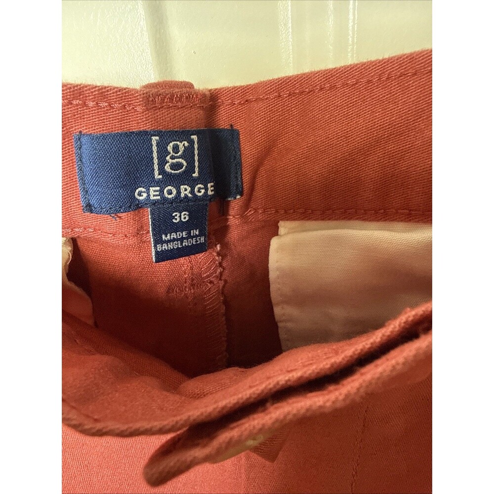 George NWT Coral men’s shorts sz 36 - Picture 3 of 5